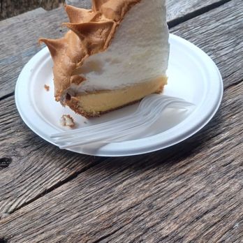 Blue Heaven - Key West style Key Lime Pie with lots of meringue on top. - Breakfast & Brunch Near Me - Key West, Florida Blue Heaven - Key West style Key Lime Pie with lots of meringue on top. - Breakfast & Brunch Near Me - Key West, Florida