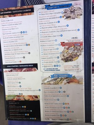 Menu photo 1 L'Amfora Barcelona Barcelona, B