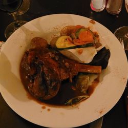 Braised lamb