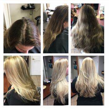 Jackie's Styling Salon - Balayage and Haircut by Shana (Before & After) - Hair Salons Near Me - Stamford, Connecticut Jackie's Styling Salon - Balayage and Haircut by Shana (Before & After) - Hair Salons Near Me - Stamford, Connecticut