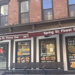 Exterior photo of Spring Streets Finest Deli - New York, New York Exterior photo of Spring Streets Finest Deli - New York, New York