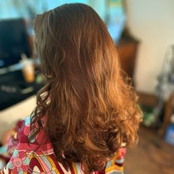 Hair and Makeup By Alicia - Beautiful Cowboy Copper Color