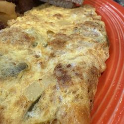MEXICAN OMELETTE $11.95 Jalapeños, Chorizo (Mexican Sausage), Onions & Monterey Jack Cheese