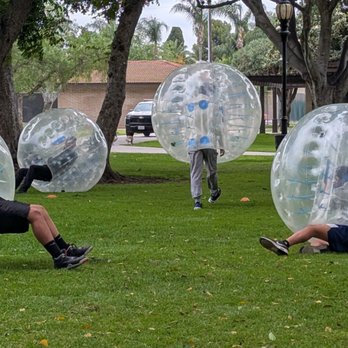 LA Bubble Soccer - Playing knockout - Bubble Soccer Near Me