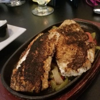 Dandelions Restaurant - Blackened Fish Fajita dinner~ - Burgers Near Me - Buffalo, New York