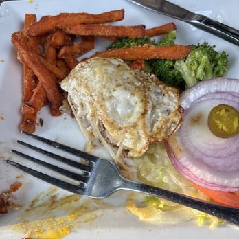 Waterfall Bar & Grille - Turkey burger with fried egg. - American Near Me - Canton, Massachusetts Waterfall Bar & Grille - Turkey burger with fried egg. - American Near Me - Canton, Massachusetts