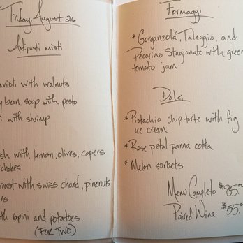 Obelisk - The hand written menu of the day I visited - Italian Near Me - Washington, DC, District of Columbia Obelisk - The hand written menu of the day I visited - Italian Near Me - Washington, DC, District of Columbia