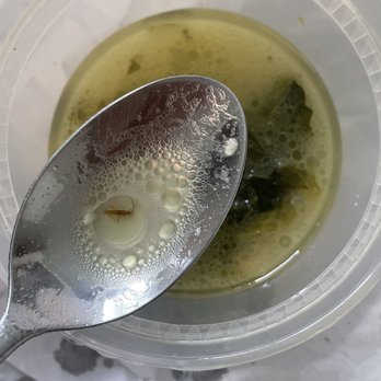 Ah' Pizz - ROACH in my soup - Pizza Near Me - Montclair, New Jersey
