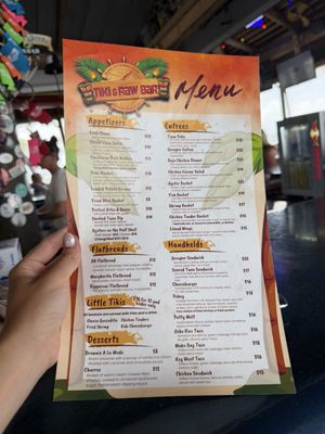 Menu photo 1 Tiki & Raw Bar Orange Beach, AL