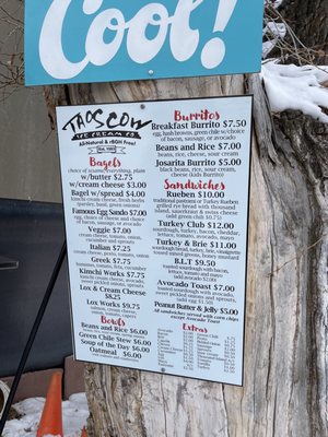 Menu photo 3 Taos Cow Arroyo Seco, NM Menu photo 3 Taos Cow Arroyo Seco, NM