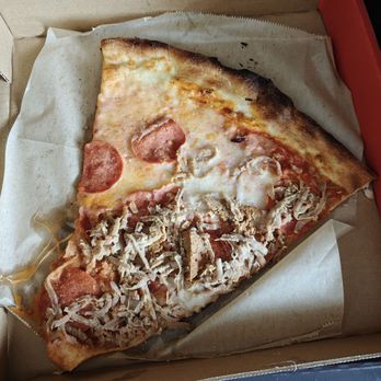 Bibo's NY Pizza - Topping distribution was sloppy. - Pizza Near Me - San Jose, California Bibo's NY Pizza - Topping distribution was sloppy. - Pizza Near Me - San Jose, California