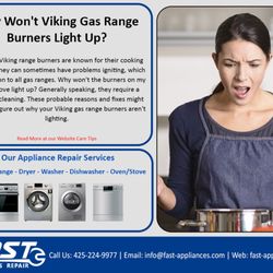 Fast Appliances Repair - Why Won't Viking Gas Range Burners Light Up? Try This Out...