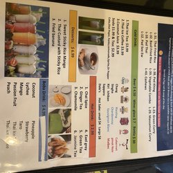 Mon Thai Restaurant - Menu