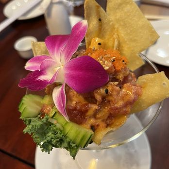 Baitong Thai & Sushi Restaurant - Spicy Tuna Nacho - Thai Near Me - St Augustine, Florida