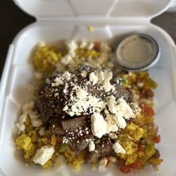 Fovero Greek & Homestyle Kitchen - Rice bowl with gyro meat