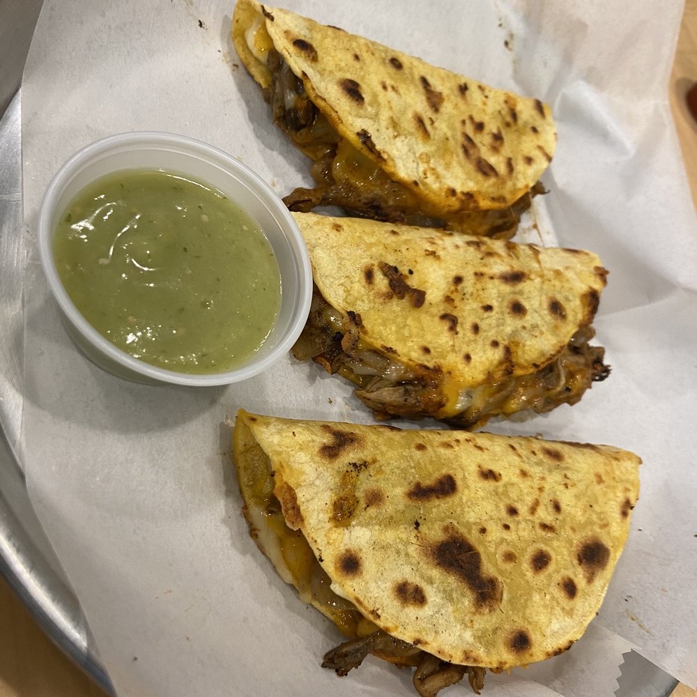Mushroom quesadillas