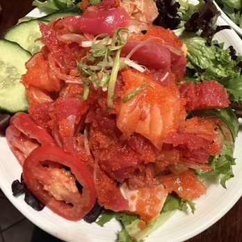 EAT'S SUSHI - POKE SALAD! Really good and really big! - Sushi Bars Near Me - Costa Mesa, California EAT'S SUSHI - POKE SALAD! Really good and really big! - Sushi Bars Near Me - Costa Mesa, California