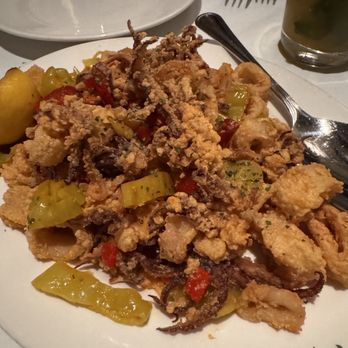 The Capital Grille - Pan-Fried Calamari with Hot Cherry Peppers - Steakhouses Near Me - Raleigh, North Carolina The Capital Grille - Pan-Fried Calamari with Hot Cherry Peppers - Steakhouses Near Me - Raleigh, North Carolina