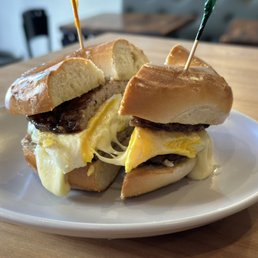 Sausage Egg Cheese Breakfast Pizza