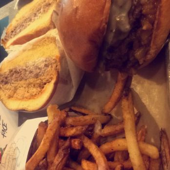 Grill 'Em All - Ranch is extra :( 2 burgers and 1 order of fries for $30 - Burgers Near Me - Long Beach, California Grill 'Em All - Ranch is extra :( 2 burgers and 1 order of fries for $30 - Burgers Near Me - Long Beach, California