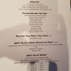 West Alley BBQ and Smokehouse
