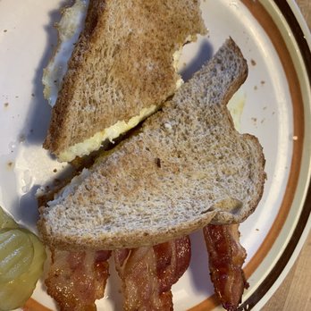JR's Place - Egg with Bacon sandwich, delicious! - American Near Me - Lisle, Illinois