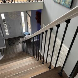 Russell Restaurant - New stairs, spindles and railing