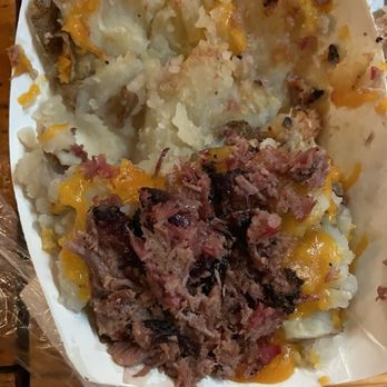Smoke Monkey - Baked Potato with Brisket - Barbeque Near Me - Rockwall, Texas