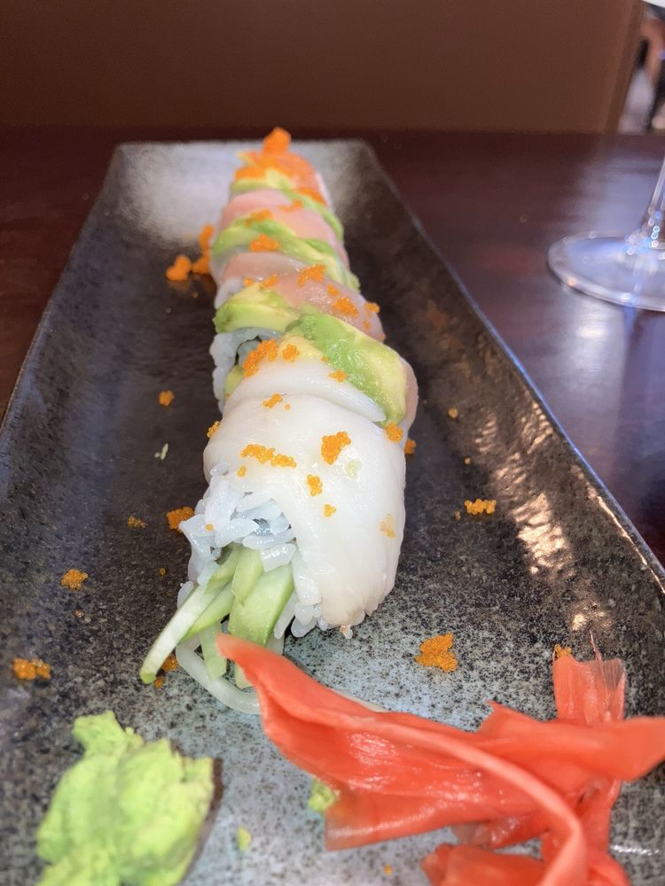 Food from Yamato Steak House of Japan