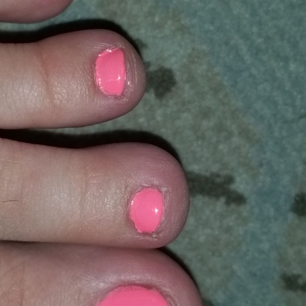 Angels Nails - Chipped crumbled nails the same day I got em done! Just don't go here if you really want a nice pedi - Nail Salons Near Me - Bakersfield, California Angels Nails - Chipped crumbled nails the same day I got em done! Just don't go here if you really want a nice pedi - Nail Salons Near Me - Bakersfield, California