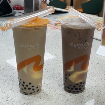 CoCo Fresh Tea & Juice - Black milk tea with pudding and boba, chocolate milk tea with pudding and boba - Bubble Tea Near Me - Davie, Florida