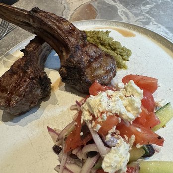 Adrestia - lamb chops : perfectly cooked! - New American Near Me - Sunnyvale, California