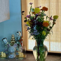 The beautiful beautiful flowers picked