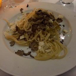 Fettuccine with truffle and Parmesan Fettuccine with truffle and Parmesan