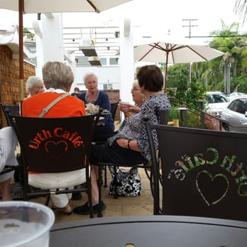 Urth Caffe - Patio, facing inland - Coffee & Tea Near Me - Laguna Beach, California