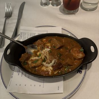 Luke - Shrimp, sausage n grits. - French Near Me - New Orleans, Louisiana Luke - Shrimp, sausage n grits. - French Near Me - New Orleans, Louisiana