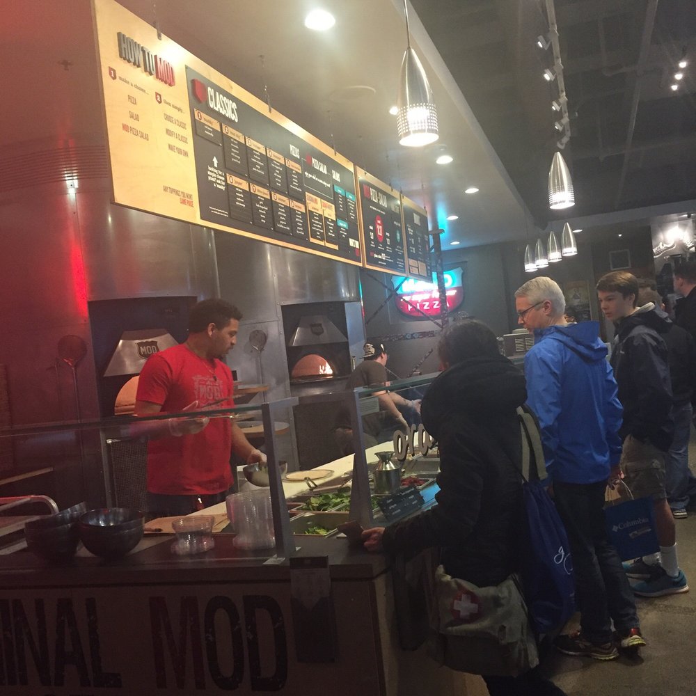 MOD Pizza - Inside--make your pizza at the counter - Pizza Near Me - Seattle, Washington MOD Pizza - Inside--make your pizza at the counter - Pizza Near Me - Seattle, Washington