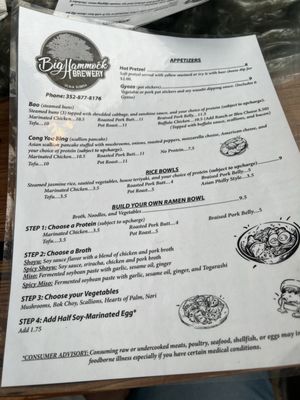 Menu photo 1 Big Hammock Brewery Ocala, FL