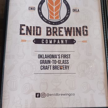 Enid Brewing Company - Menu - Brewpubs Near Me - Enid, Oklahoma
