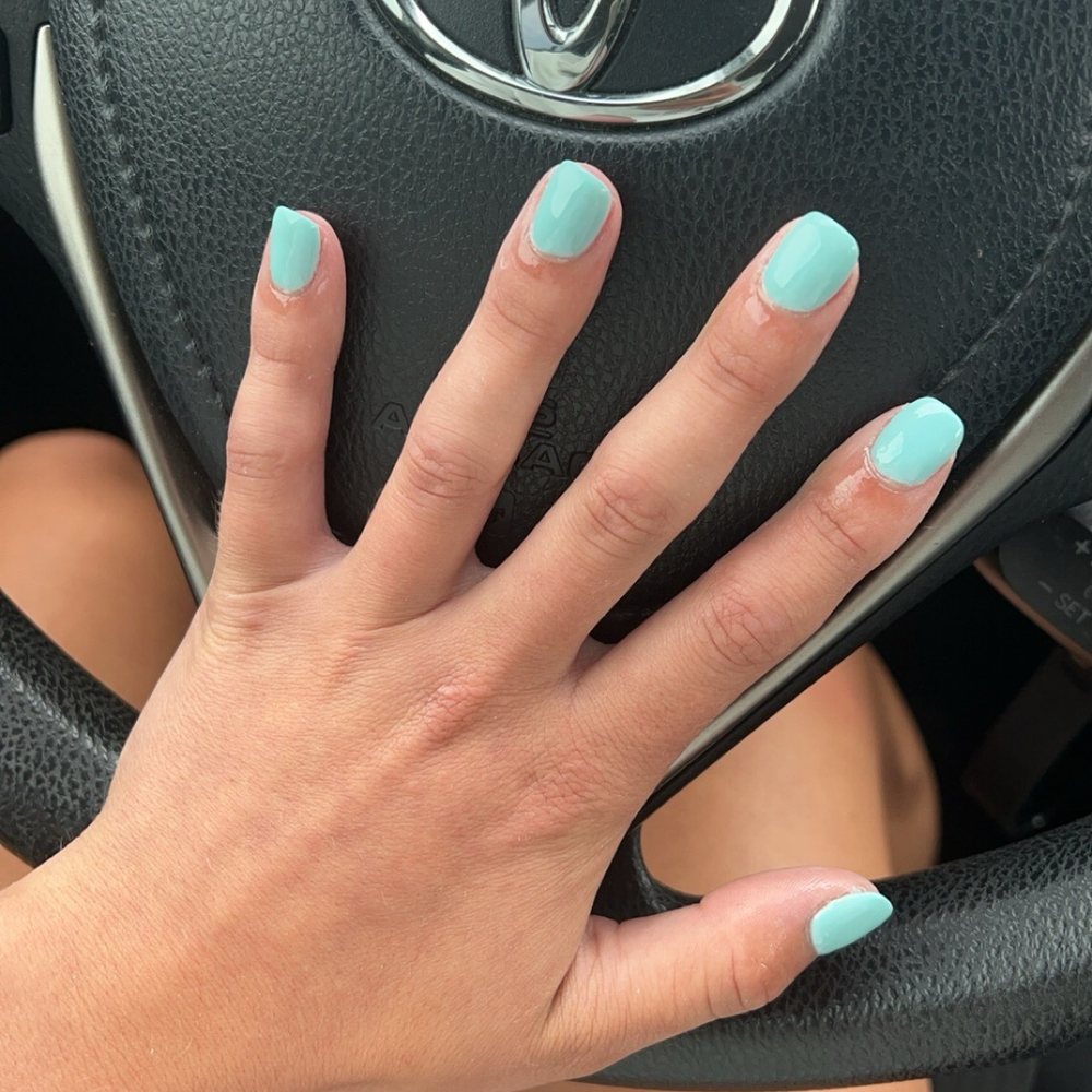 Nail Kitchen - Bright summer color natural nails - Nail Salons Near Me - Cary, North Carolina Nail Kitchen - Bright summer color natural nails - Nail Salons Near Me - Cary, North Carolina