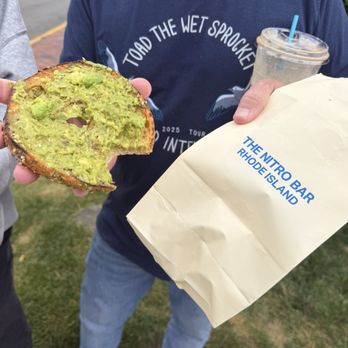 The Nitro Bar - Guacamole everything bagel - Coffee & Tea Near Me - Newport, Rhode Island The Nitro Bar - Guacamole everything bagel - Coffee & Tea Near Me - Newport, Rhode Island