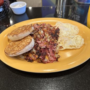 J & M Diner - Corned Beef Hash and eggs. Heaven! - Breakfast & Brunch Near Me - Framingham, Massachusetts J & M Diner - Corned Beef Hash and eggs. Heaven! - Breakfast & Brunch Near Me - Framingham, Massachusetts