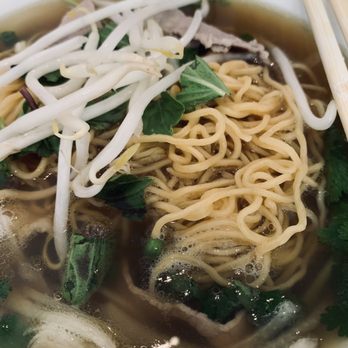 Pho Alderwood - Medium pho doc biet with egg noodles... - Vietnamese Near Me - Lynnwood, Washington