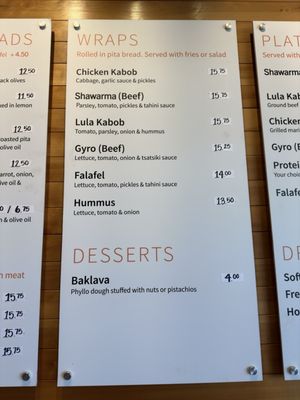 Menu photo 4 The Hummus Factory Manhattan Beach, CA