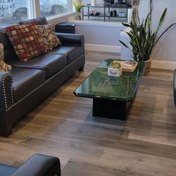 Wholistic Essence - Our serene reception area. Breathe, relax, and unwind before your healing treatment.