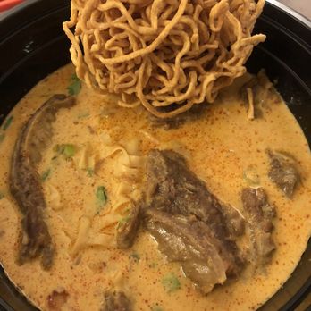 Manaao - "Khao Soi Noodle with Braised Beef" - Khao Soi Neua - Thai Near Me - Tustin, California Manaao - "Khao Soi Noodle with Braised Beef" - Khao Soi Neua - Thai Near Me - Tustin, California