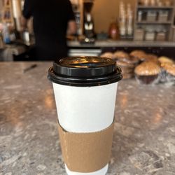 Coastal coffee - I just got myself a hot caramel macchiato to wake up