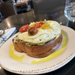 Avocado curry toast Avocado curry toast