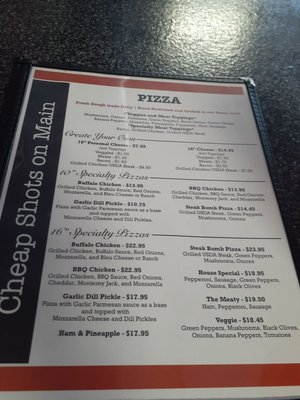 Cheap Shots On Main by null