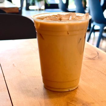 Mango Tree Coffee - Iced cookie butter latte - Coffee & Tea Near Me - Englewood, Colorado